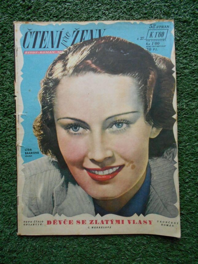 CTENI PRO ZENY magazine side cover Issue 27   1940