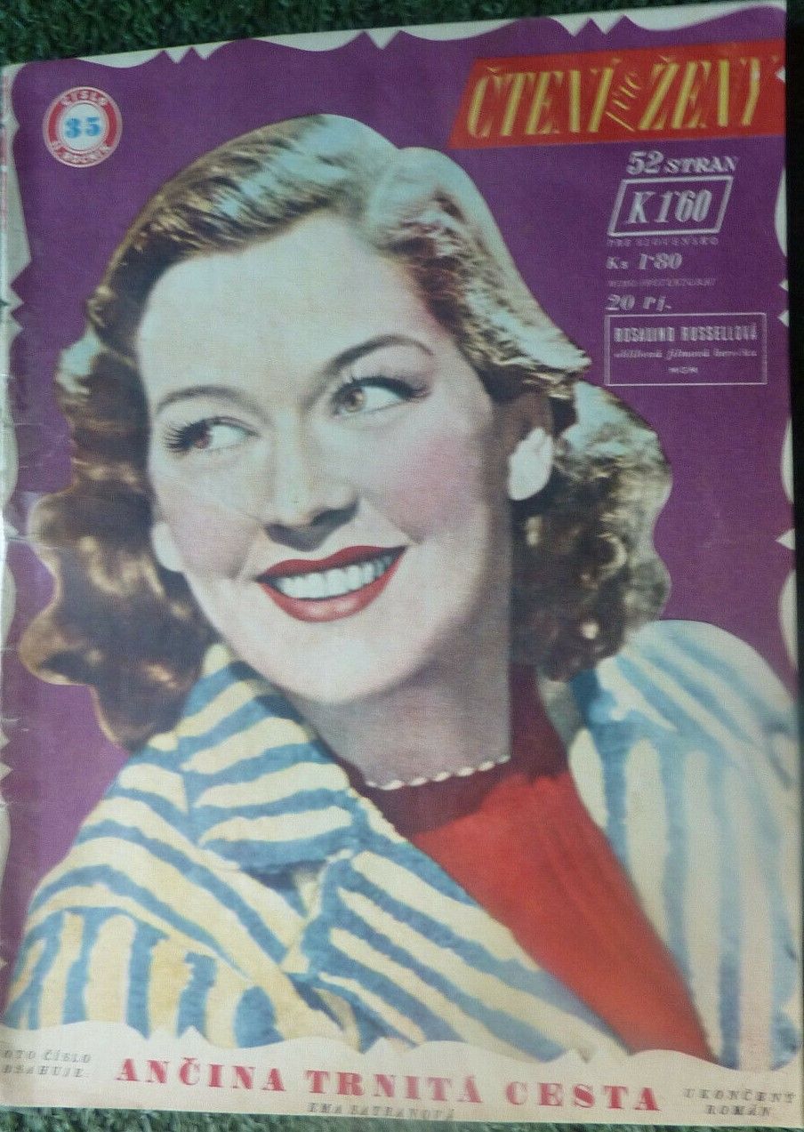 CTENI PRO ZENY magazine side cover Issue 35   1940