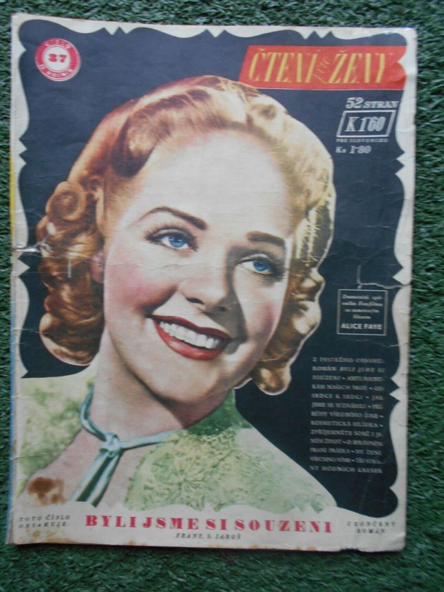 CTENI PRO ZENY magazine side cover Issue 37   1940
