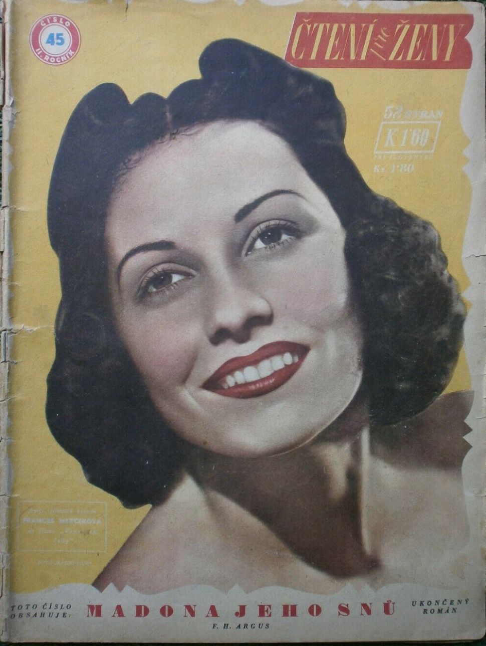 CTENI PRO ZENY magazine side cover Issue 45   1940