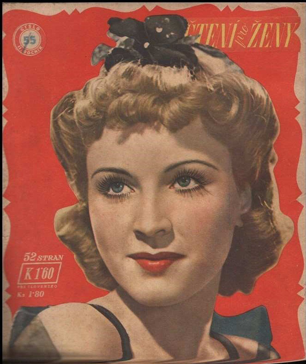 CTENI PRO ZENY magazine side cover Issue 55   1940