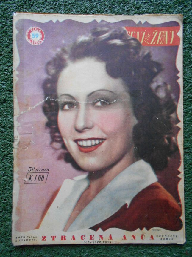 CTENI PRO ZENY magazine side cover Issue 59   1941