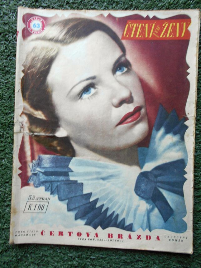 CTENI PRO ZENY magazine side cover Issue 63   1941