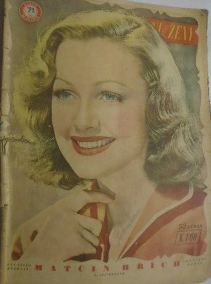 CTENI PRO ZENY magazine side cover Issue 71   1941