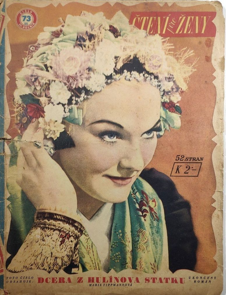 CTENI PRO ZENY magazine side cover Issue 73   1941
