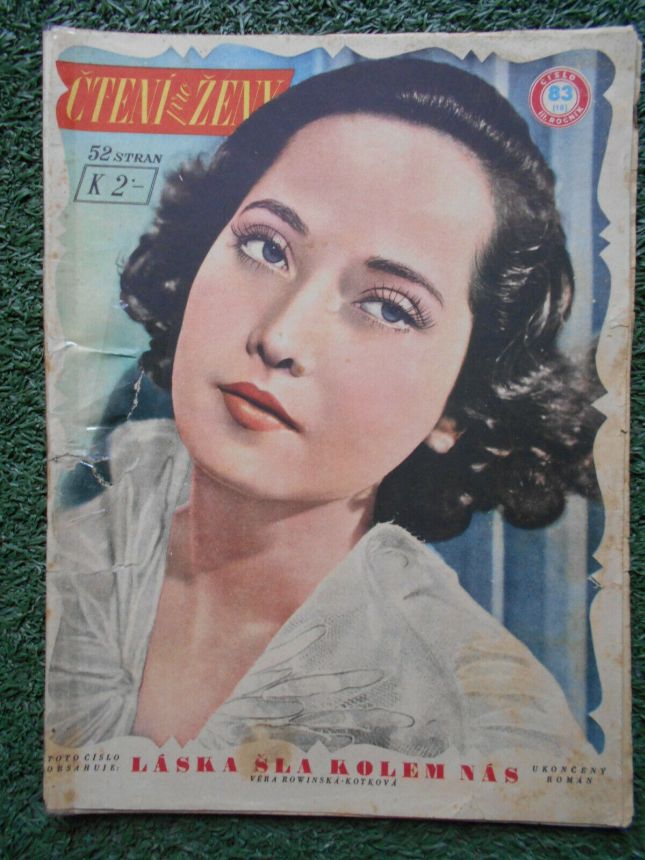 CTENI PRO ZENY magazine side cover Issue 83   1941