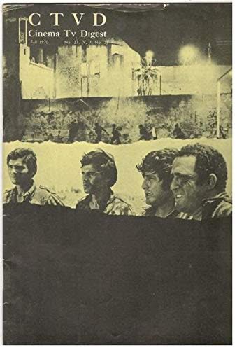 CTVD-CINEMA-TV-DIGEST magazine side cover Issue 27 Fall 1970