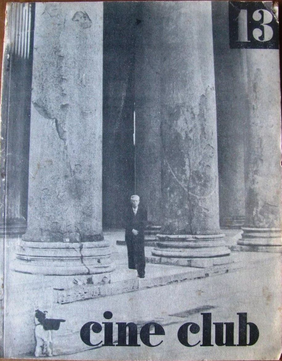 CUADERNOS DE CINE CLUB magazine side cover Issue 13  June 1952