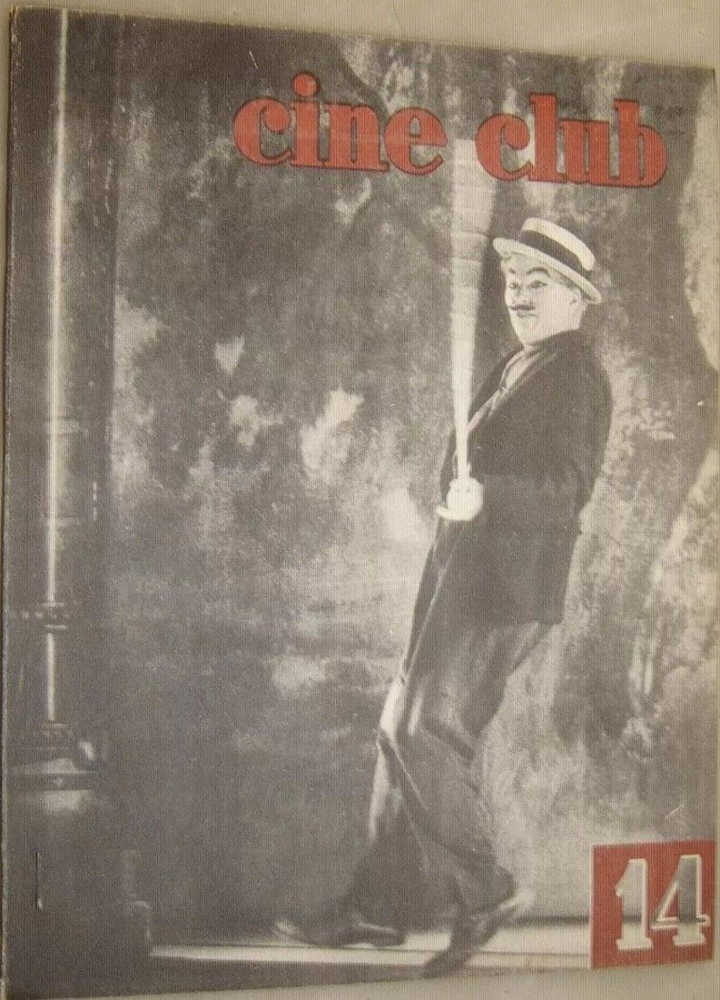 CUADERNOS DE CINE CLUB magazine side cover Issue 14  October 1952