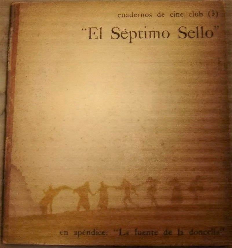 CUADERNOS DE CINE CLUB magazine side cover Issue 3   1961