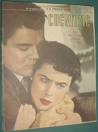 CUENTAME magazine side cover Issue 85 15 June 1949