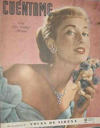 CUENTAME magazine side cover Issue 87 29 June 1949