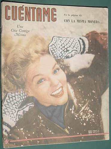 CUENTAME magazine side cover Issue 89 July 1949