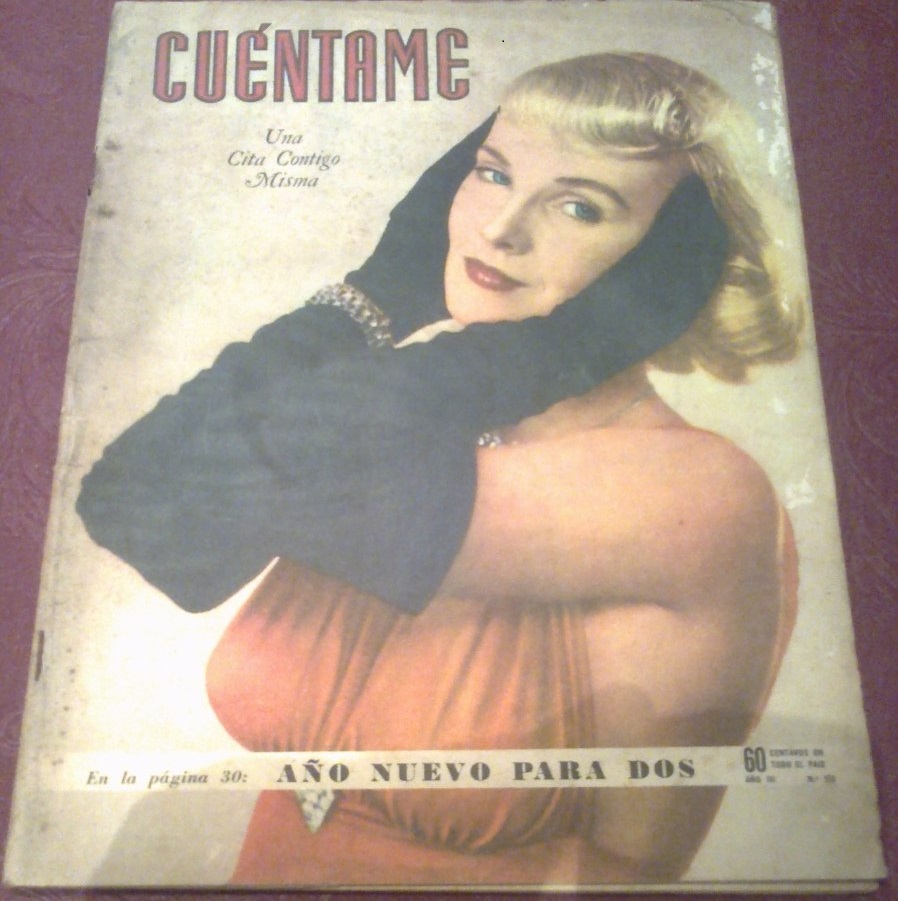 CUENTAME magazine side cover Issue 113  1949