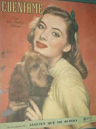 CUENTAME magazine side cover Issue 117 25 January 1950