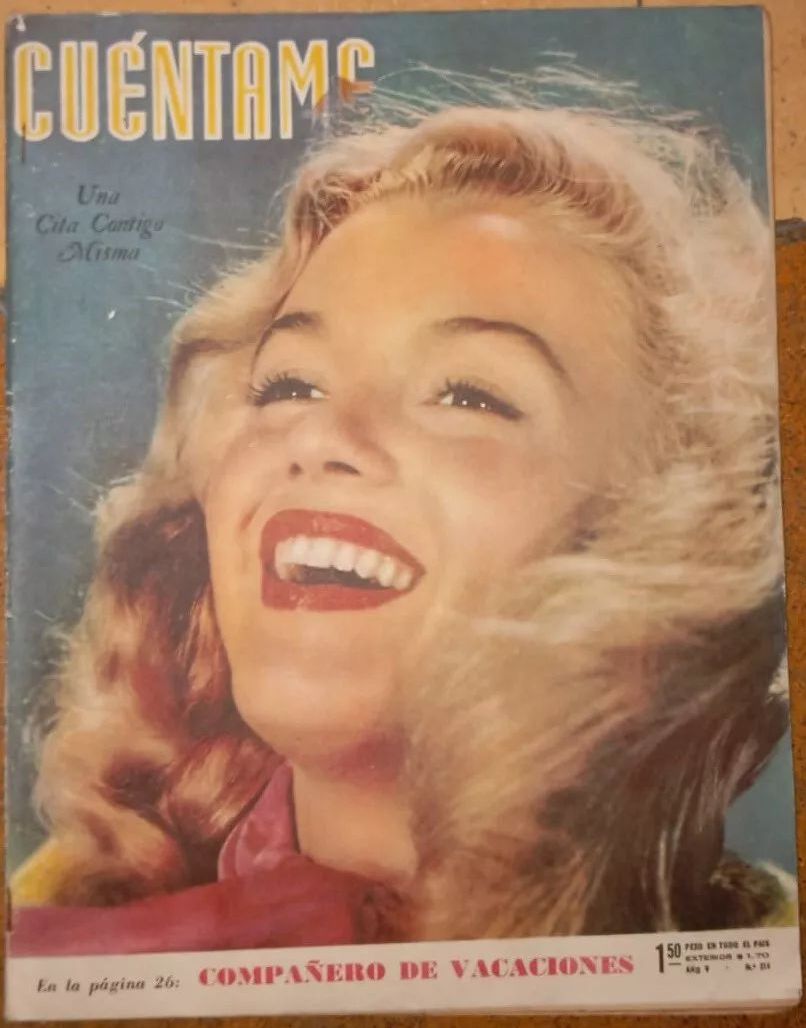 CUENTAME magazine side cover  December 1951