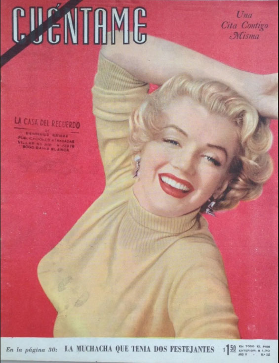 CUENTAME magazine side cover Issue 252  September 1952