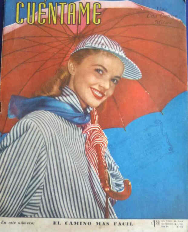 CUENTAME magazine side cover  1953