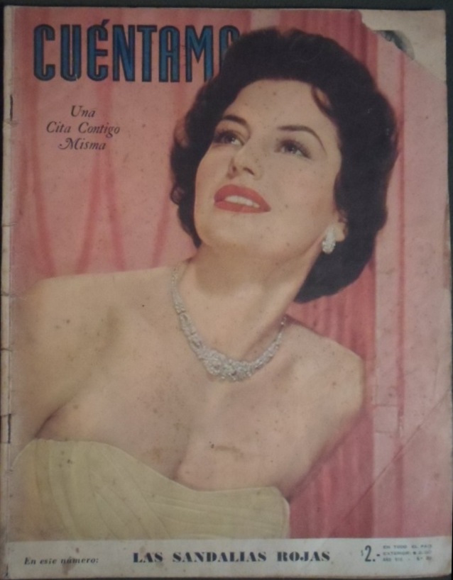 CUENTAME magazine side cover Issue 383  1955