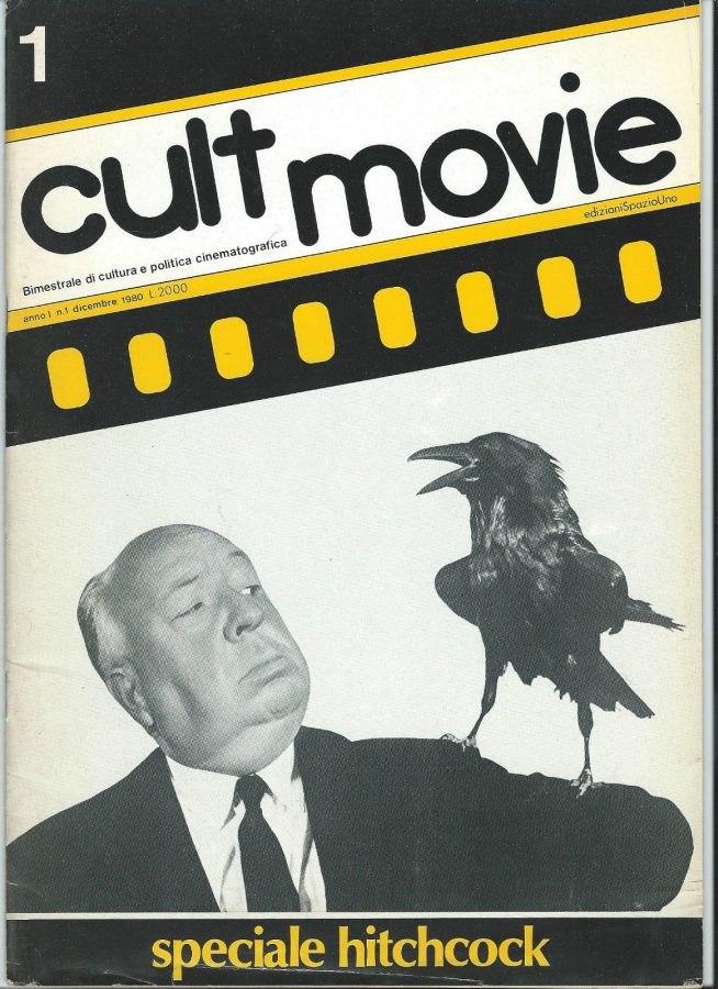 CULT MOVIE magazine side cover Issue 1 December 1980