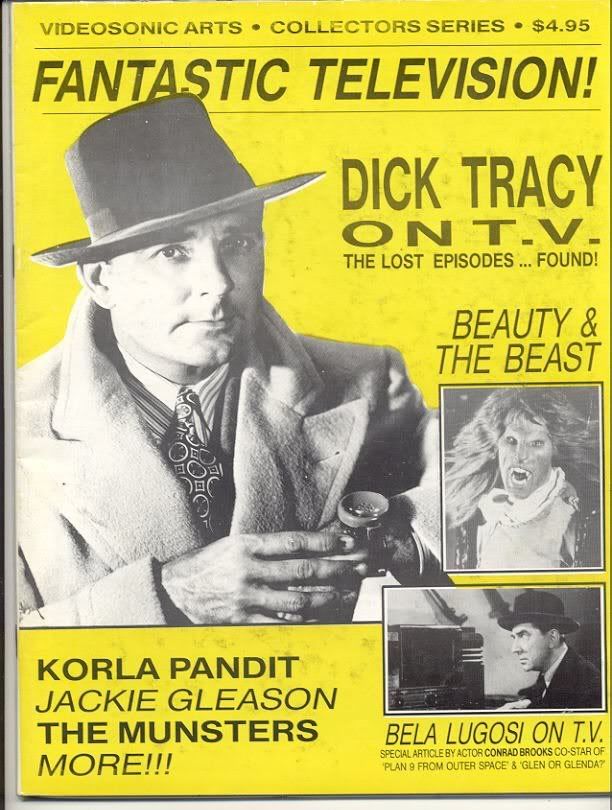 CULT MOVIES magazine side cover Issue 2  1990