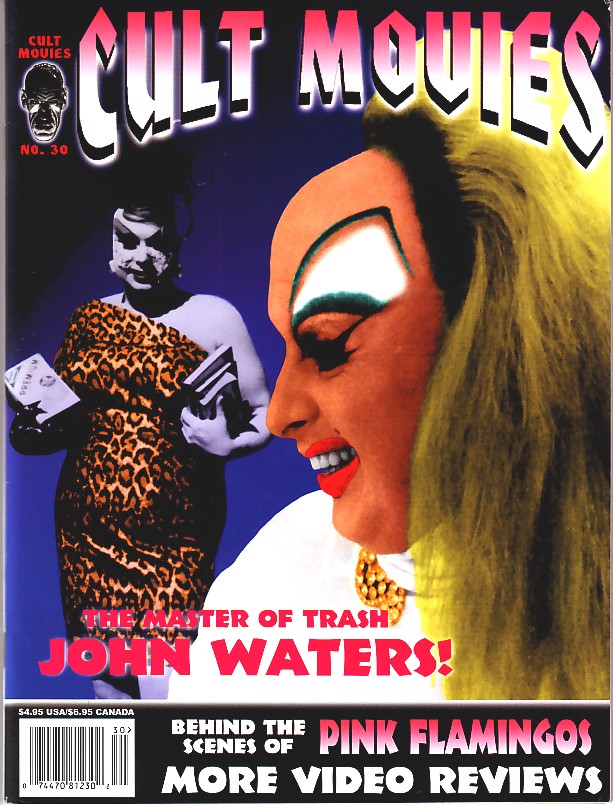 CULT MOVIES magazine side cover Issue 30  1999