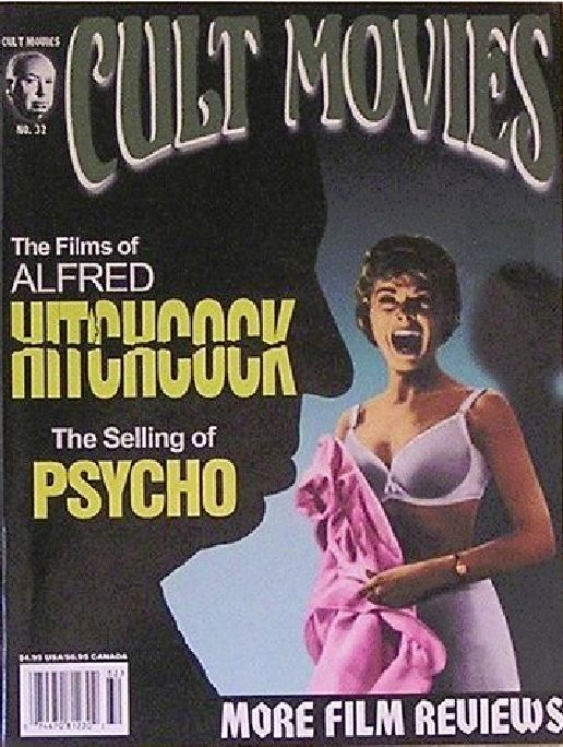CULT MOVIES magazine side cover Issue 32  1999