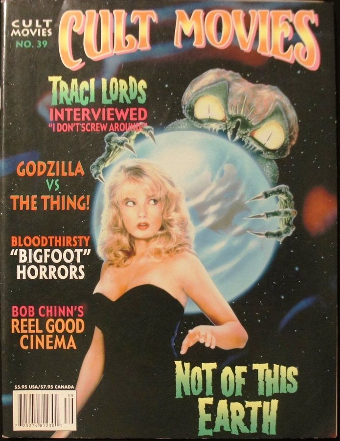 CULT MOVIES magazine side cover Issue 39  2003