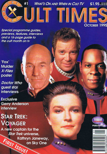 CULT TIMES magazine side cover Issue 1 October 1995