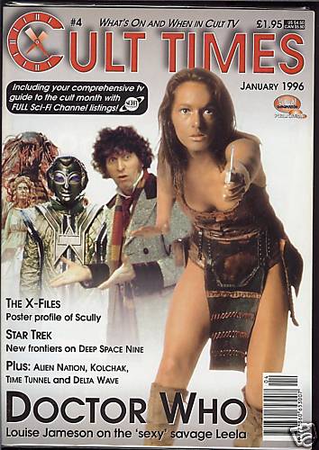 CULT TIMES magazine side cover Issue 4 January 1996