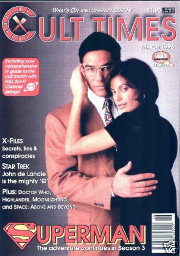 CULT TIMES magazine side cover Issue 6 March 1996