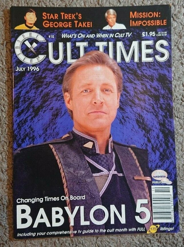CULT TIMES magazine side cover Issue 10 July 1996
