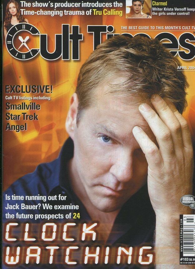 CULT TIMES magazine side cover Issue 103 April 2004