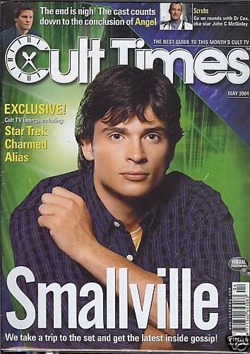 CULT TIMES magazine side cover Issue 104 May 2004