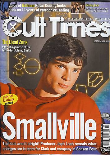CULT TIMES magazine side cover Issue 108 September 2004