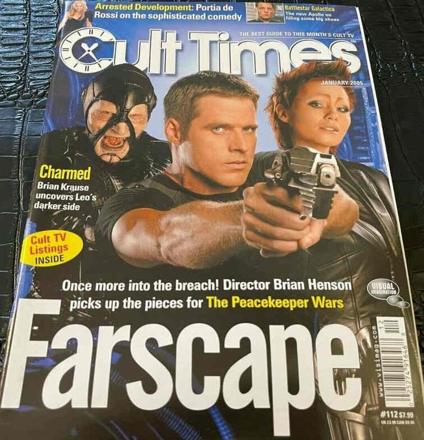 CULT TIMES magazine side cover Issue 112 January 2005