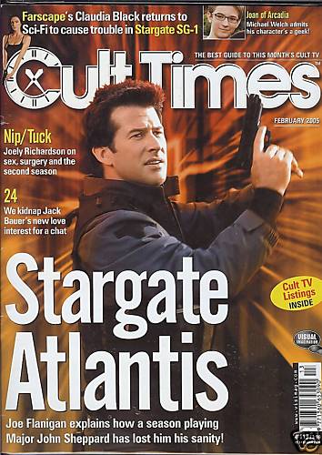 CULT TIMES magazine side cover Issue 113 February 2005