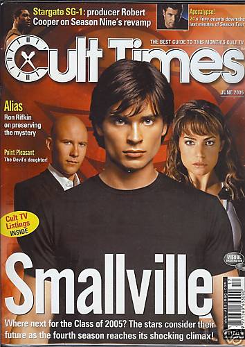 CULT TIMES magazine side cover Issue 117 June 2005