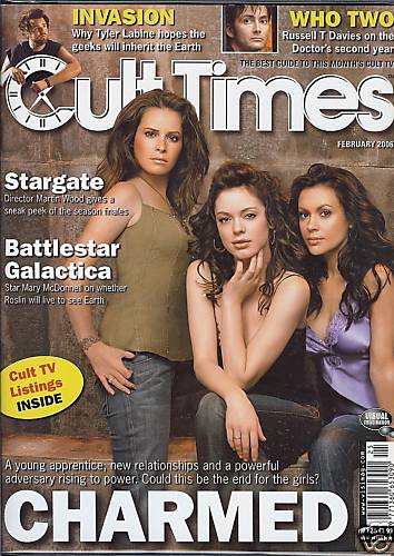 CULT TIMES magazine side cover Issue 125 February 2006