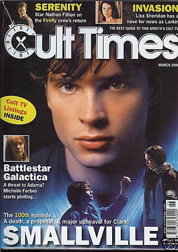 CULT TIMES magazine side cover Issue 126 March 2006