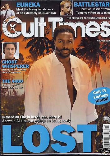 CULT TIMES magazine side cover Issue 131 August 2006