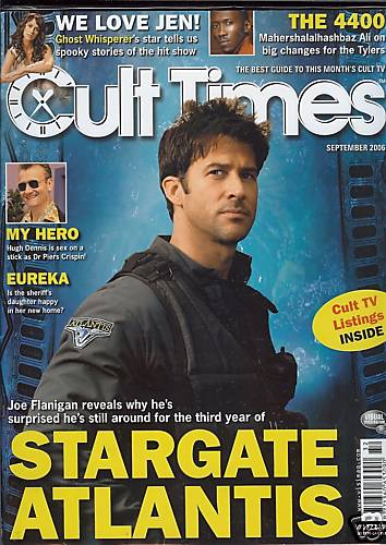 CULT TIMES magazine side cover Issue 132 September 2006