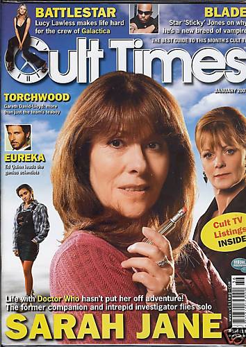 CULT TIMES magazine side cover Issue 136 January 2007
