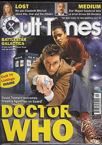 CULT TIMES magazine side cover Issue 140 May 2007