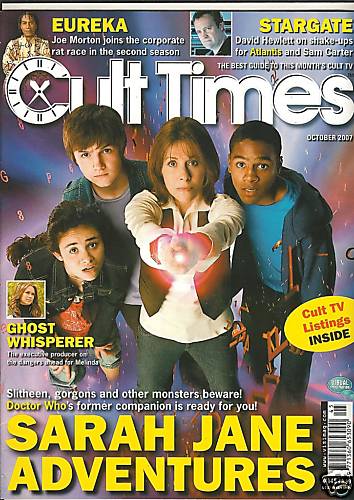 CULT TIMES magazine side cover Issue 145 October 2007