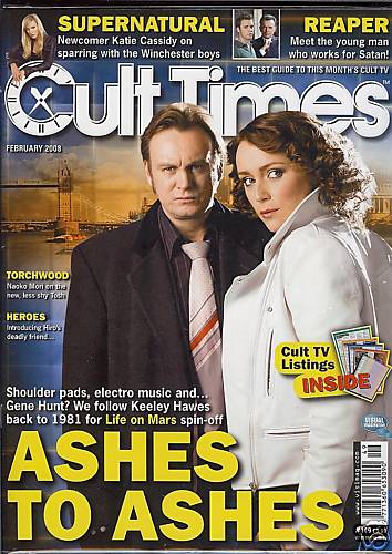 CULT TIMES magazine side cover Issue 149 February 2008