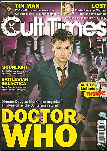 CULT TIMES magazine side cover Issue 152 May 2008