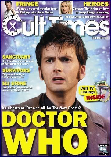 CULT TIMES magazine side cover Issue 159 December 2008