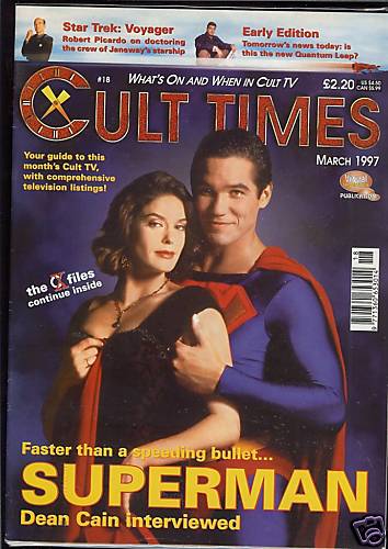 CULT TIMES magazine side cover Issue 18 March 1997