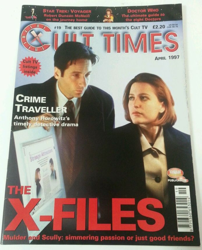 CULT TIMES magazine side cover Issue 19 April 1997